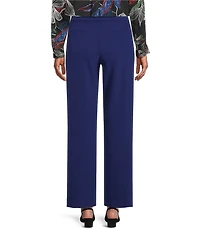 Investments Petite Size 5TH AVE Fit Straight Leg Pants
