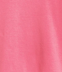 Investments Petite Size Elbow Sleeve Embroidery V-Neck Knit Top