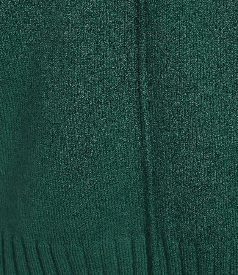 Investments Petite Size Long Sleeve Point Collar Twofer Sweater