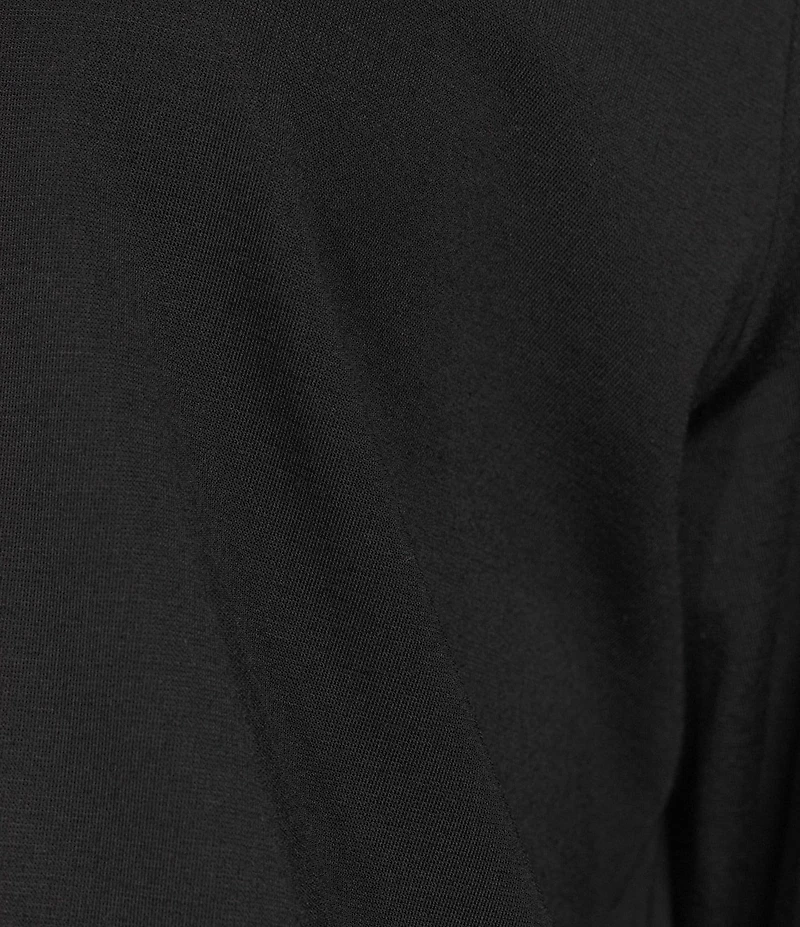 Investments Petite Size Performance Traveler Pullover 3/4 Sleeve Scoop Neck Top