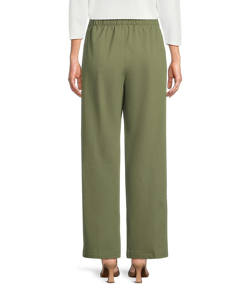 Investments Petite Size Performance Traveler Straight Leg Pants