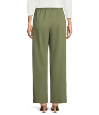 Investments Petite Size Performance Traveler Straight Leg Pants