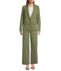 Investments Petite Size Performance Traveler Straight Leg Pants