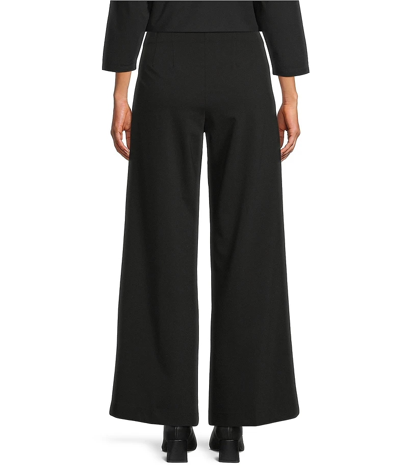 Investments Petite Size Performance Traveler Wide Leg Pants