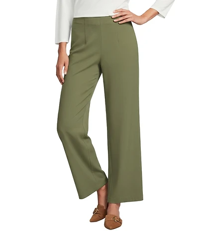 Investments Petite Size Performance Traveler Wide Leg Pants