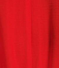 Investments Petite Size Textured Stripe Tie Front V-Neck 3/4 Sleeve Top