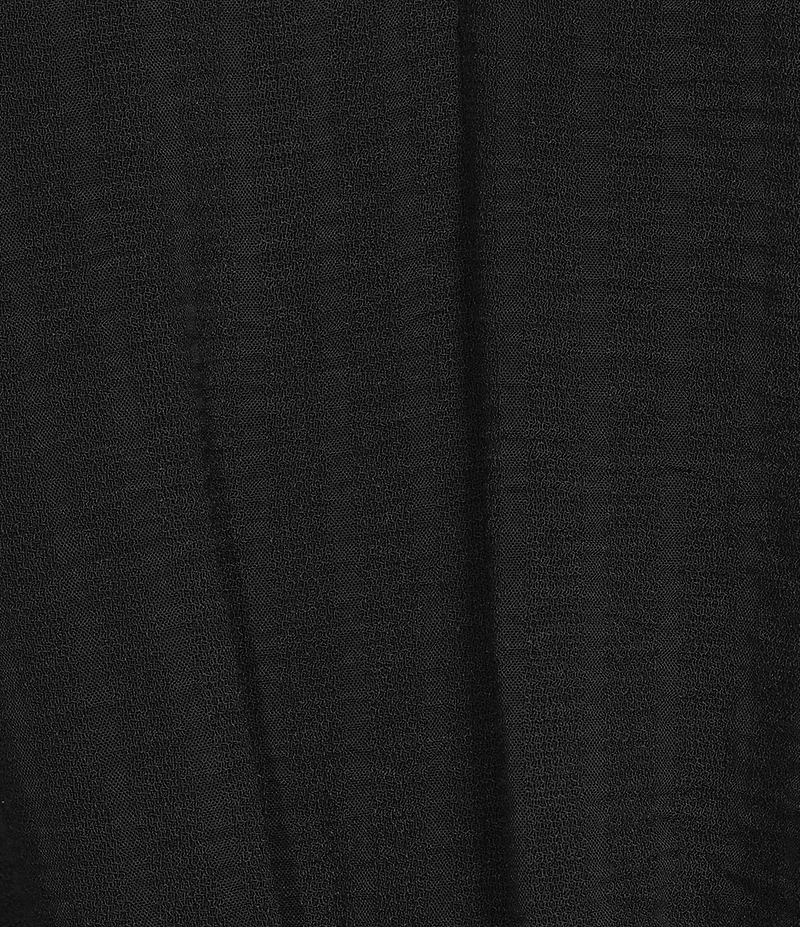 Investments Petite Size Textured Stripe Tie Front V-Neck 3/4 Sleeve Top