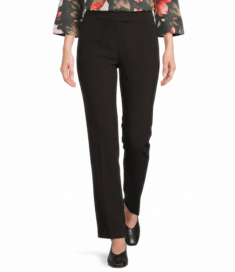 Investments Petite Size the 5TH AVE fit Stretch Straight Leg Tummy Control Pants