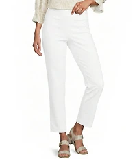 Investments Petite Size the PARK AVE fit Elite Stretch Ankle Straight Pants