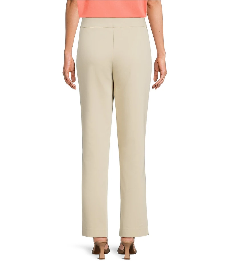 Investments Petite Size the PARK AVE fit Elite Stretch Ankle Straight Pants