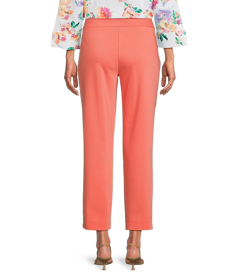 Investments Petite Size the PARK AVE fit Elite Stretch Ankle Straight Pants