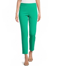 Investments Petite Size the PARK AVE fit Elite Stretch Ankle Straight Pants
