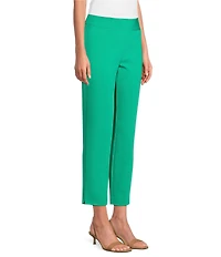 Investments Petite Size the PARK AVE fit Elite Stretch Ankle Straight Pants