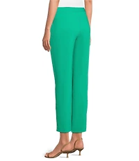 Investments Petite Size the PARK AVE fit Elite Stretch Ankle Straight Pants