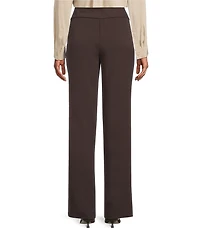 Investments Petite Size the PARK AVE fit Pull-On Full Length Straight Leg Pants