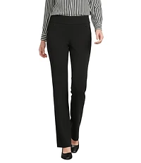Investments Petite Size the PARK AVE fit Pull-On Full Length Straight Leg Pants