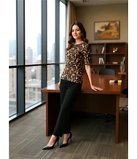 Investments Petite Size Wide Leg Cargo Pants