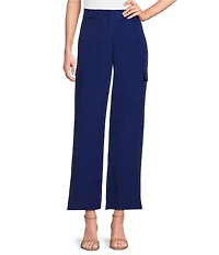 Investments Petite Size Wide Leg Cargo Pants