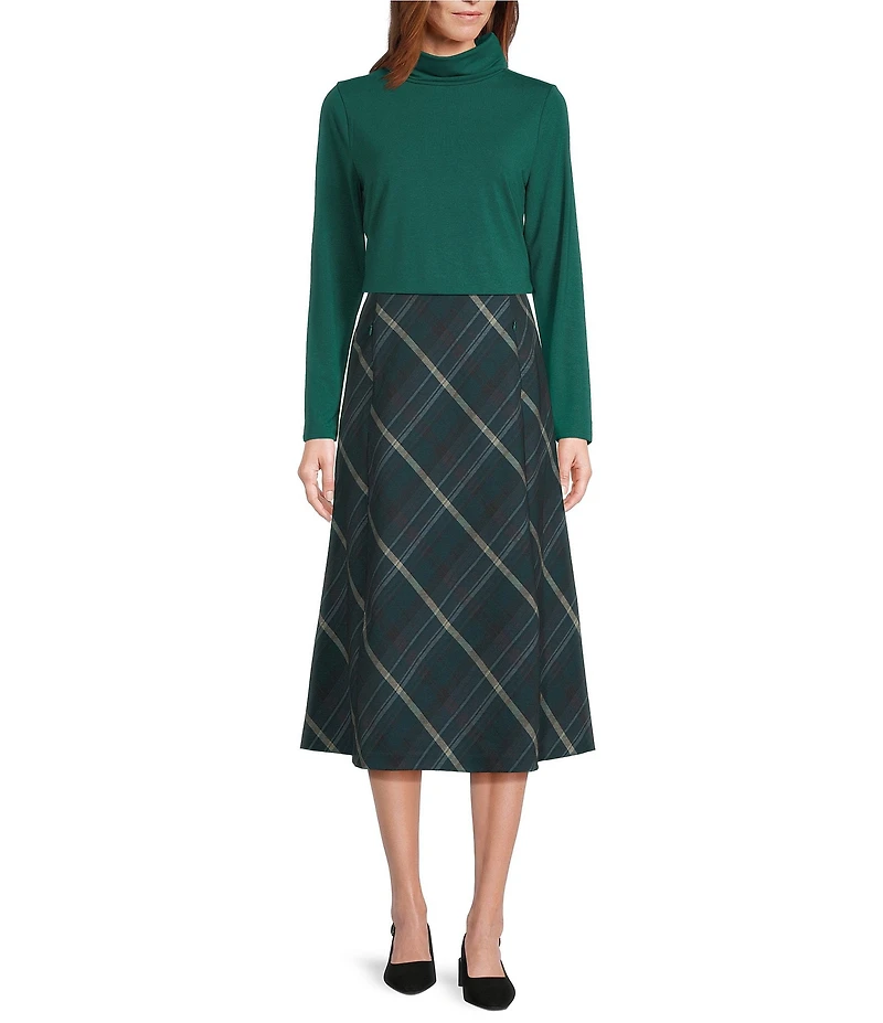 Investments Petite Turtleneck Pullover Long Sleeves Top