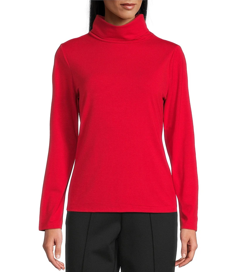 Investments Petite Turtleneck Pullover Long Sleeves Top