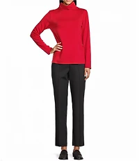 Investments Petite Turtleneck Pullover Long Sleeves Top