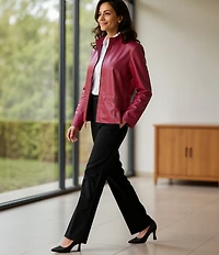 Investments Platinum Suiting Straight Leg Pants