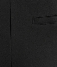 Investments Plus Black Seamed Waist Straight Leg Pants