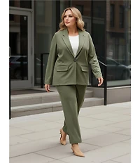 Investments Plus Performance Traveler Wide Leg Pants