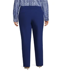 Investments Plus Size 5TH AVE Fit Straight Leg Pants