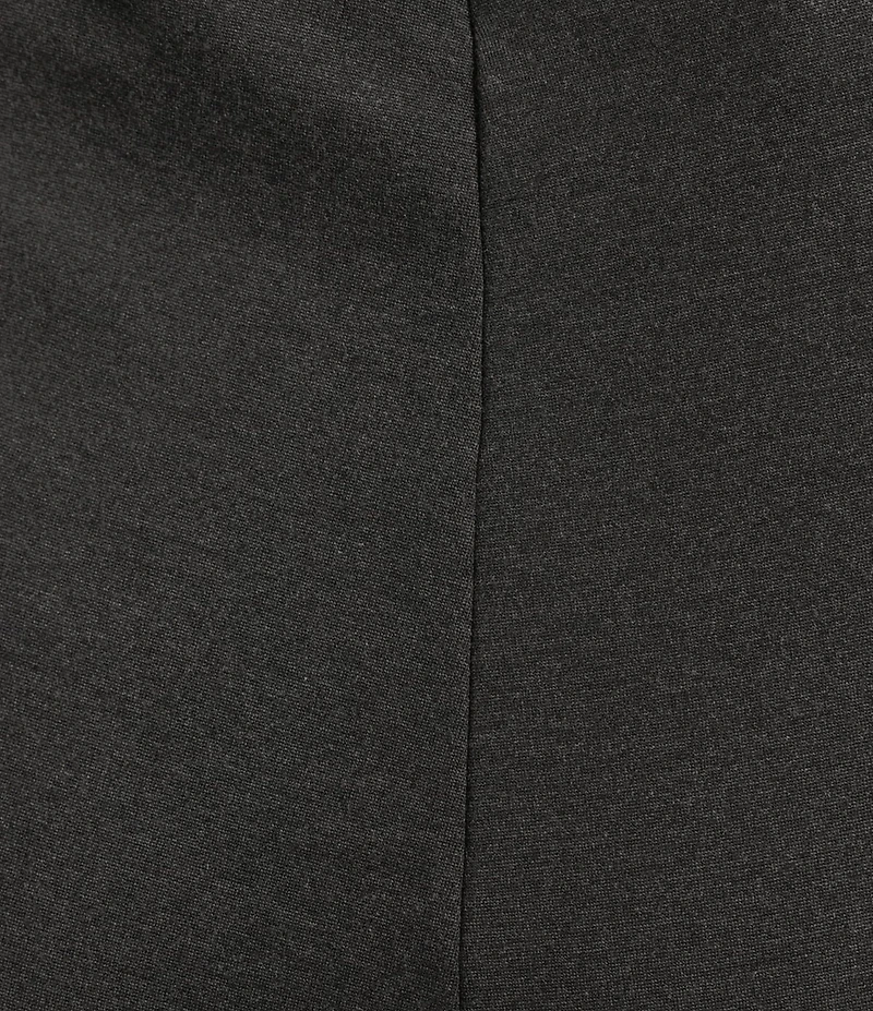 Investments Plus Size Medium Gray Heather Pintuck Slim Leg Pants