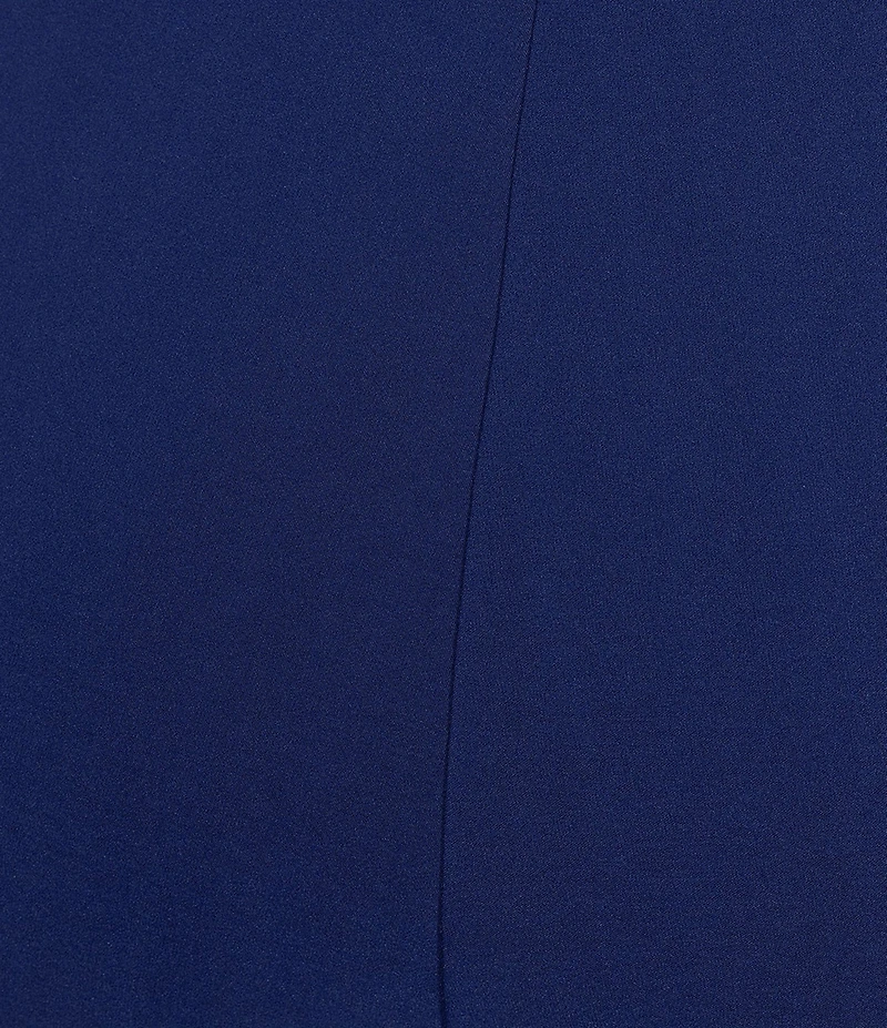 Investments Plus Size Pull-On Pintuck Capri Pants