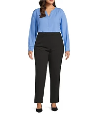 Investments Plus Size the 5TH AVE fit Straight Straight Leg Pants