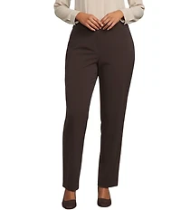 Investments Plus Size the PARK AVE fit Pull-On Straight Leg Comfort Waist Pants
