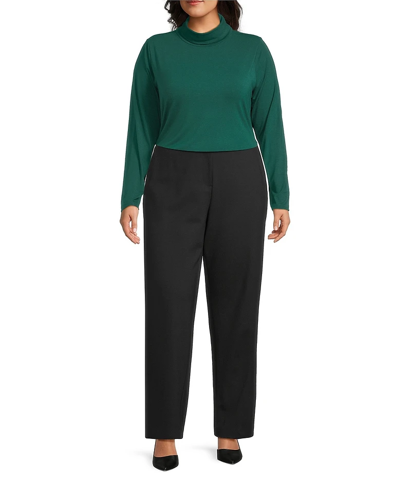 Investments Plus Turtleneck Pullover Long Sleeves Top