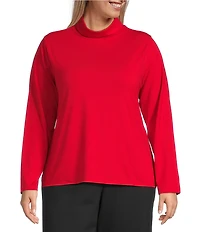Investments Plus Turtleneck Pullover Long Sleeves Top