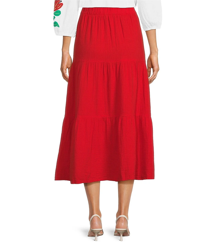 Investments Pull-On Coordinating Maxi Skirt