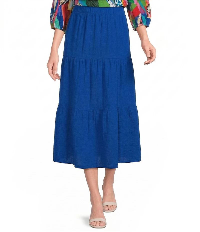 Investments Pull-On Coordinating Maxi Skirt