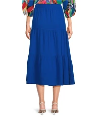 Investments Pull-On Coordinating Maxi Skirt