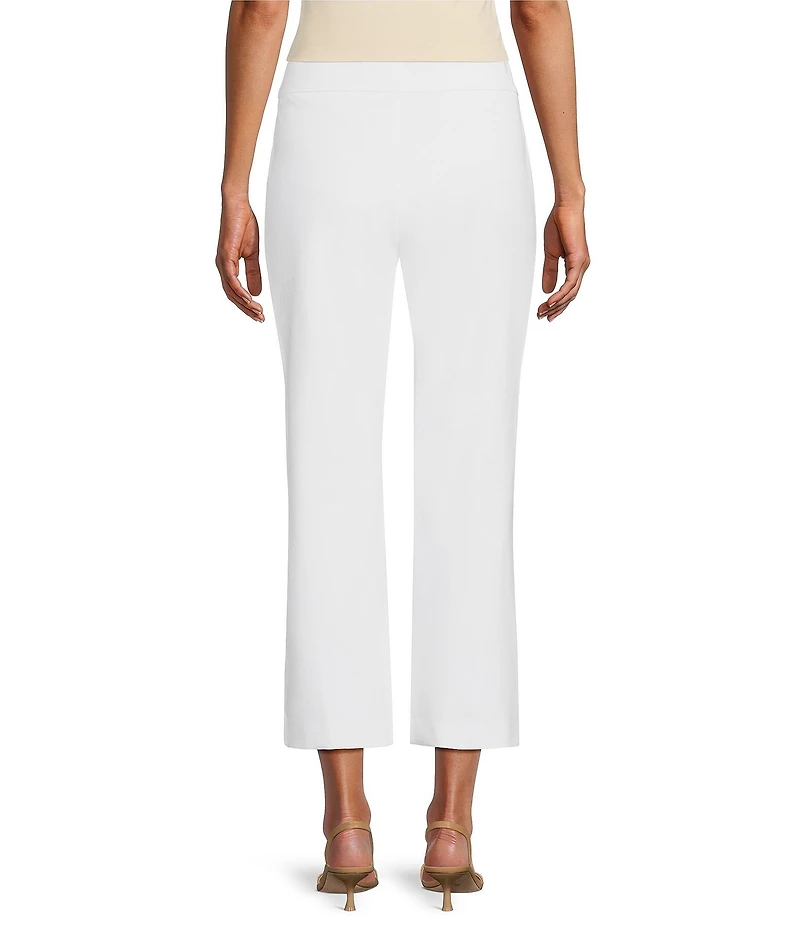 Investments Pull-On Light Weight Ponte Kick Flare Crop Pants