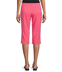 Investments Pull-On Pintuck Capri Pants