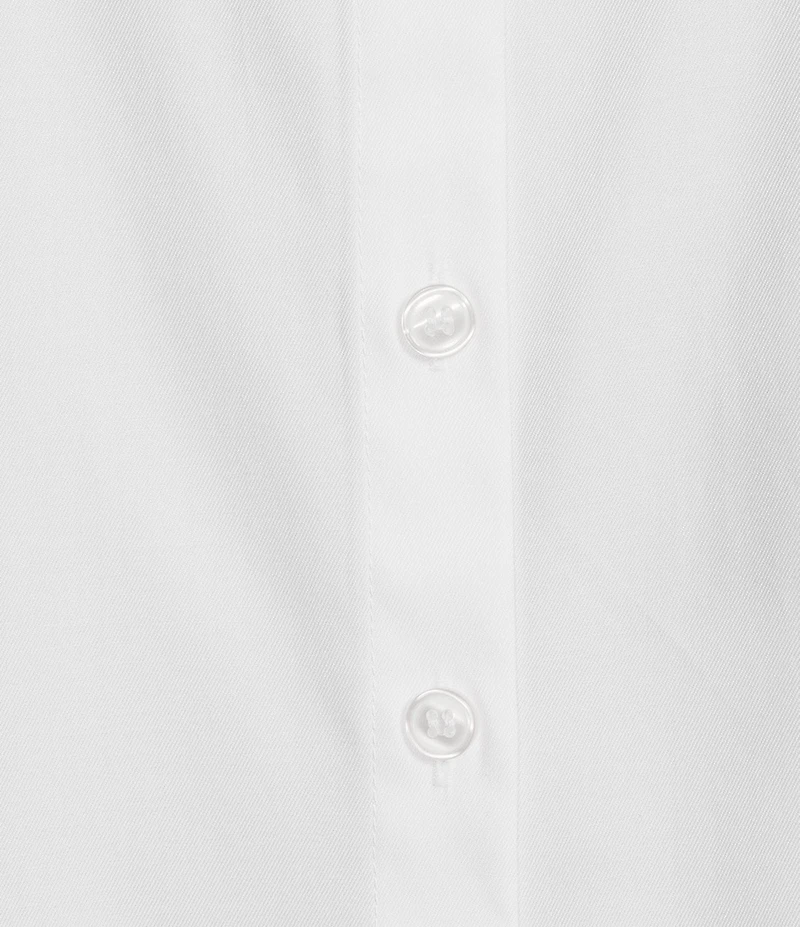 Investments Rachel 3/4 Sleeve Point Collar Button Front Shirt