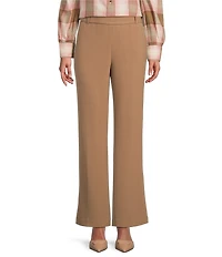 Investments Flare Leg Pull-On Basket Weave Pants