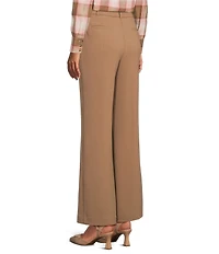 Investments Flare Leg Pull-On Basket Weave Pants