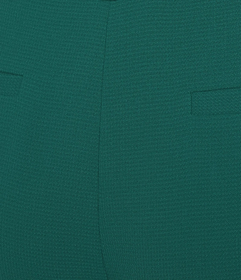 Investments Flare Leg Pull-On Basket Weave Pants