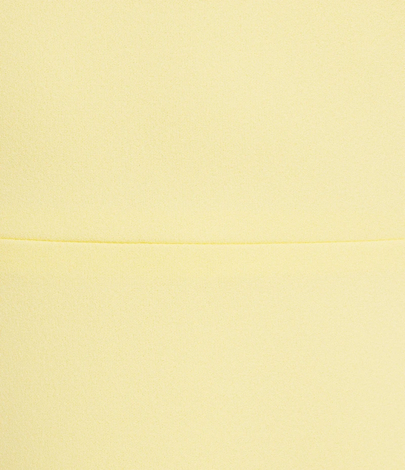 Investments Scuba Crepe 3/4 Sleeve Crew Neck Fit And Flare Midi Dress