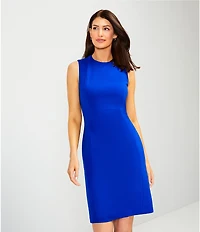 Investments Scuba Crepe Sleeveless Sheath Dress