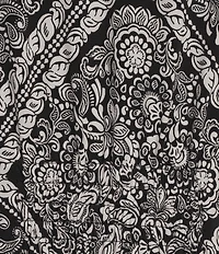Investments Soft Separates Bias Geo Print Long Sleeve Open Front Jacket