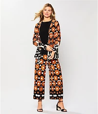 Investments Soft Separates Light Honeycomb Border Long Sleeve Coordinating Topper