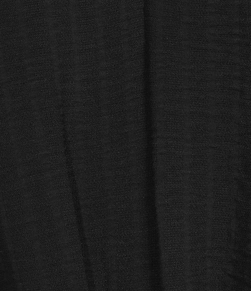 Investments Textured Stripe Tie Front V-Neck 3/4 Sleeve Top