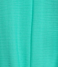 Investments Textured Stripe Tie Front V-Neck 3/4 Sleeve Top